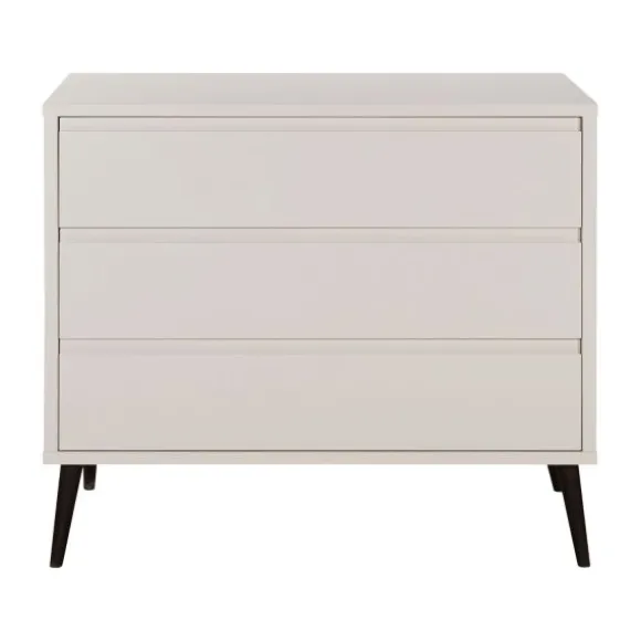Europe Baby Sterre Babykamer Oatmeal / Zwart | Bed 60 x 120 cm + Commode