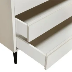 Europe Baby Sterre Babykamer Oatmeal / Zwart | Bed 60 x 120 cm + Commode