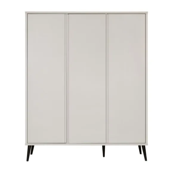 Europe Baby Sterre Babykamer Oatmeal / Zwart | Bed 60 x 120 cm + Commode