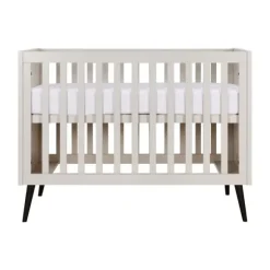 Europe Baby Sterre Babykamer Oatmeal / Zwart | Bed 60 x 120 cm + Commode