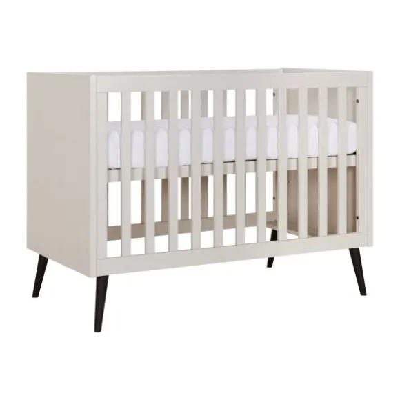 Europe Baby Sterre Babykamer Oatmeal / Zwart | Bed 60 x 120 cm + Commode
