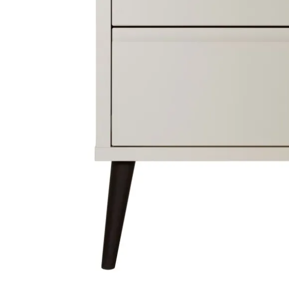 Europe Baby Sterre Commode - Oatmeal / Zwart