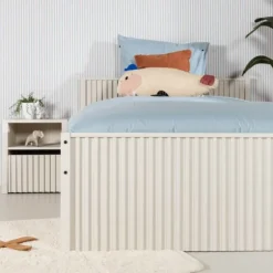 Europe Baby Track Bed 120 x 200 cm - Oatmeal