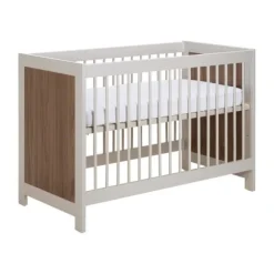 Europe Baby Vittoria Babybed - Cashmere / Walnut - 60 x 120 cm