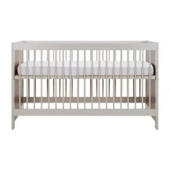 Europe Baby Vittoria III Babybed - Cashmere / Walnut - 70 x 140 cm