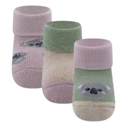 Ewers Babysokjes - Newborn - Koala - 3 Paar