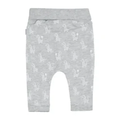 Feetje AOP Giraffe Broekje Grijs Melange Mt. 56