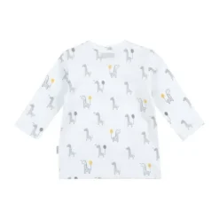 Feetje AOP Giraffe T-Shirt Lange Mouwen Wit Mt. 44