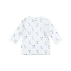 Feetje AOP Giraffe T-Shirt Lange Mouwen Wit Mt. 44