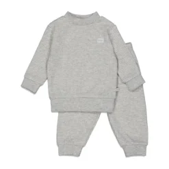 Feetje Wafel Pyjama Grijs Melee Mt. 62
