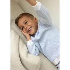 Feetje Wafel Pyjama - Mt. 56 - Blue
