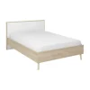 Gami Larvik Bed - 120x200 cm - Licht Eikenhout