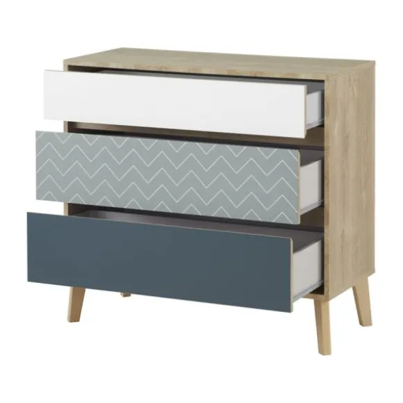 Gami Larvik Commode - Licht Eikenhout