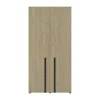 Gami Nael Kledingkast - Rookwood Eik - 2-Deurs
