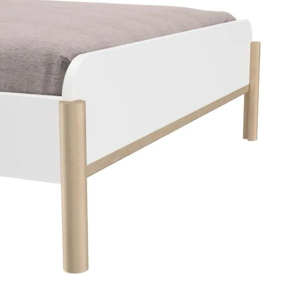 Gami Romy Bed - 90x200 cm - Licht Eikenhout