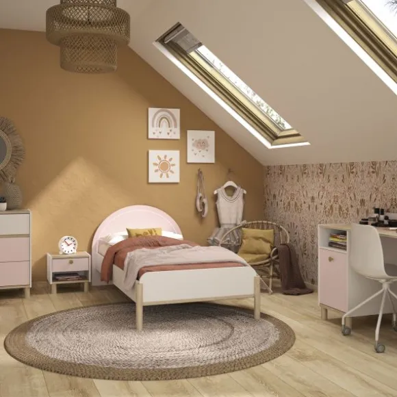 Gami Romy Bed - 90x200 cm - Licht Eikenhout