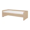 Gautier Dimix Bed Op Wielen - 90 x 200 cm - Gestructureerd Eikenhout