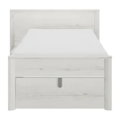 Gautier Lugano Laag Compact Bed - 90x200 cm - Artisan Eiken