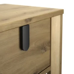 Gautier Lugano Nachtkastje 1 Lade - Artisan Eiken