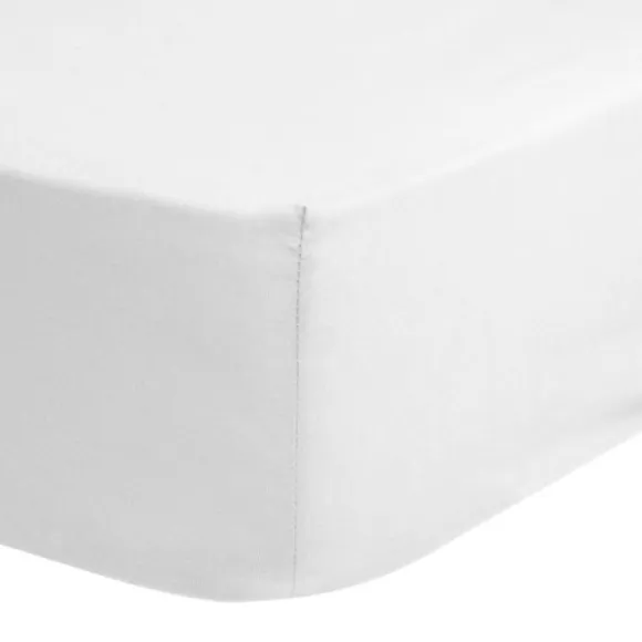 Good Morning Cotton Hoeslaken White 90 x 220 cm