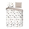 Good Morning Flanel Feather Dekbedovertrek White 140 x 200 cm