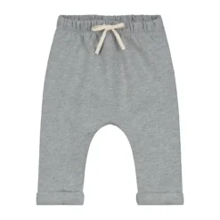 Gray Label Baby Pants - GOTS - Grey Melange - 3-6M