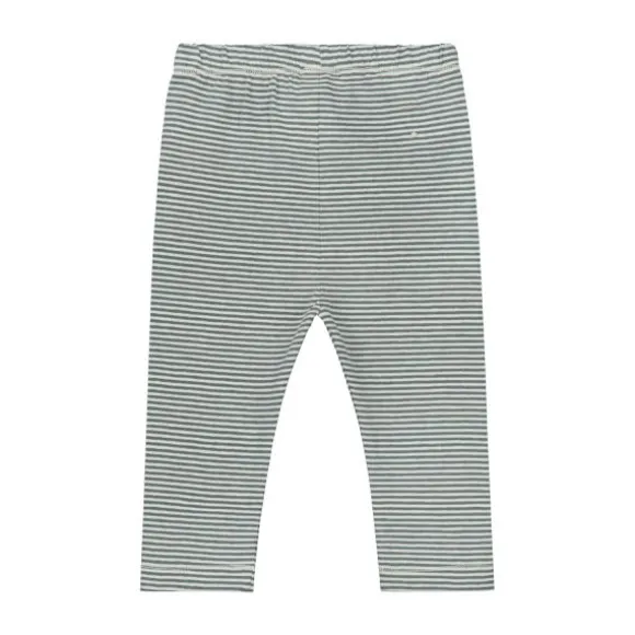 Gray Label Legging - Blue Grey / Cream - 0-3 Mnd