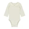Gray Label Romper - Cream - 0-3 Mnd