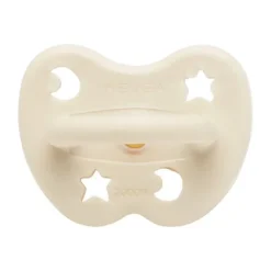 Hevea Fopspeen Rond Milky White 3-36 Mnd