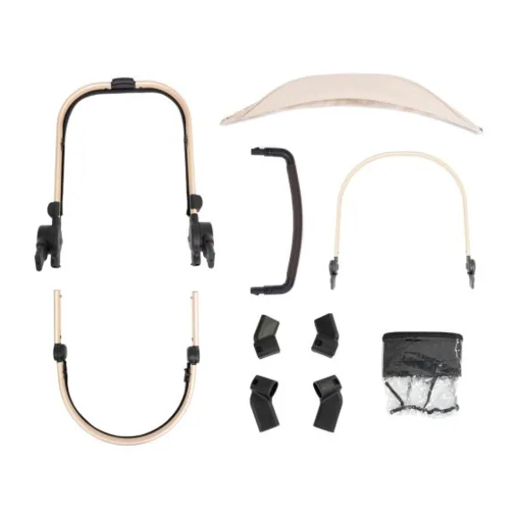 ICandy Peach 7 Kinderwagen 2-in-1 - Essentiel Bundel - Cookie
