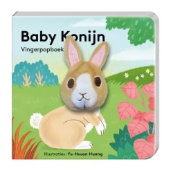 Imagebooks Vingerpopboekje - Baby Konijn