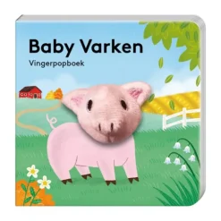 Imagebooks Vingerpopboekje - Baby Varken
