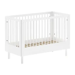 ipack Babybed - Forrest Beuk - 60 x 120 cm - Wit