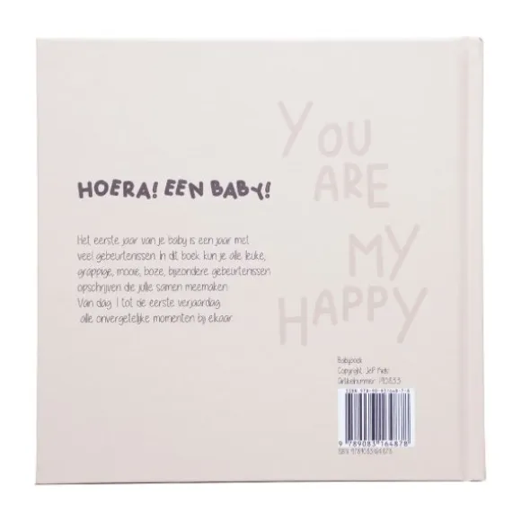 JEP! Kids Babyboek Vierkant Zachtgroen