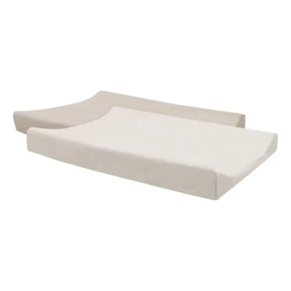 Jollein Aankleedkussenhoes Badstof 50x70cm – 2 Stuks