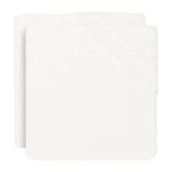 Jollein Aankleedkussenhoes (2pack) 50x70cm Badstof - Caramel/Biscuit