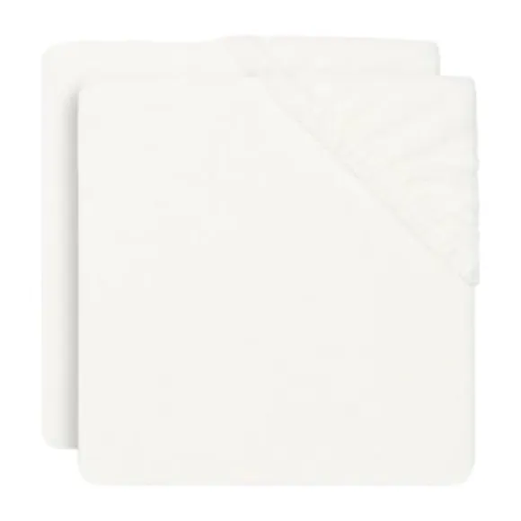 Jollein Aankleedkussenhoes (2pack) 50x70cm Badstof - Caramel/Biscuit