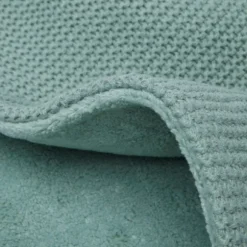 Jollein Basic Knit Wiegdeken 75 x 100 cm Forest Green / Fleece