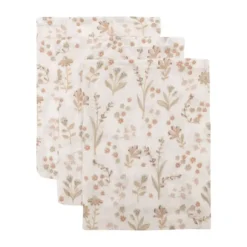Jollein Bloomy Washandje - 3 Stuks - 15 x 20 cm - Hydrofiel