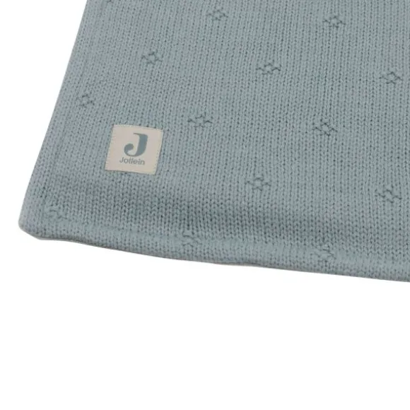 Jollein Cosy Knit - Ledikantdeken - 100 x 150 cm - Velvet - Ivory