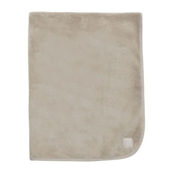 Jollein Deken Wieg - Basic Jersey/Sherpa - 75 x 100 cm - Oatmeal
