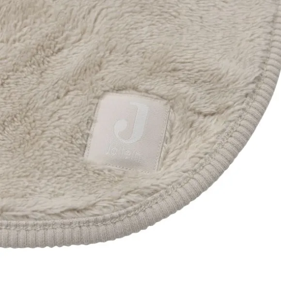 Jollein Deken Wieg - Basic Jersey/Sherpa - 75 x 100 cm - Oatmeal