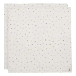 Jollein Hydrofiele Doek - Large - 115x115 cm - 2 Stuks