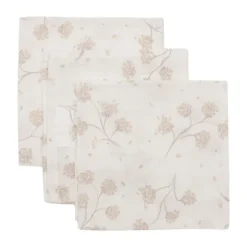 Jollein Hydrofiel Washandje - 31x31 cm - 3 Stuks