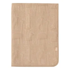 Jollein Jungle Jambo Ledikantdeken - 100 x 150 cm - Biscuit / Oatmeal