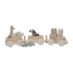 Jollein Jungle Jambo Speelgoedtrein - Hout