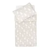 Jollein Miffy en snuffy Dekbedovertrek - Nougat - 100 x 140 cm