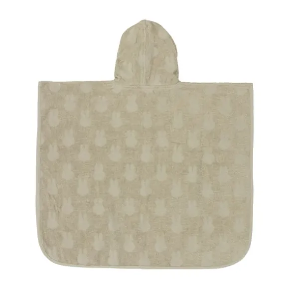 Jollein Miffy Jaquard Badponcho - Badstof - Olive Green