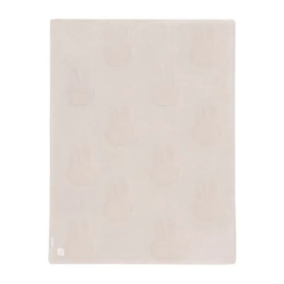 Jollein Miffy Ledikantdeken Fleece - 100 x 150 - Nougat