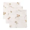 Jollein Riverside Monddoekje - 3 Pack - 31 x 31 cm - Hydrofiel